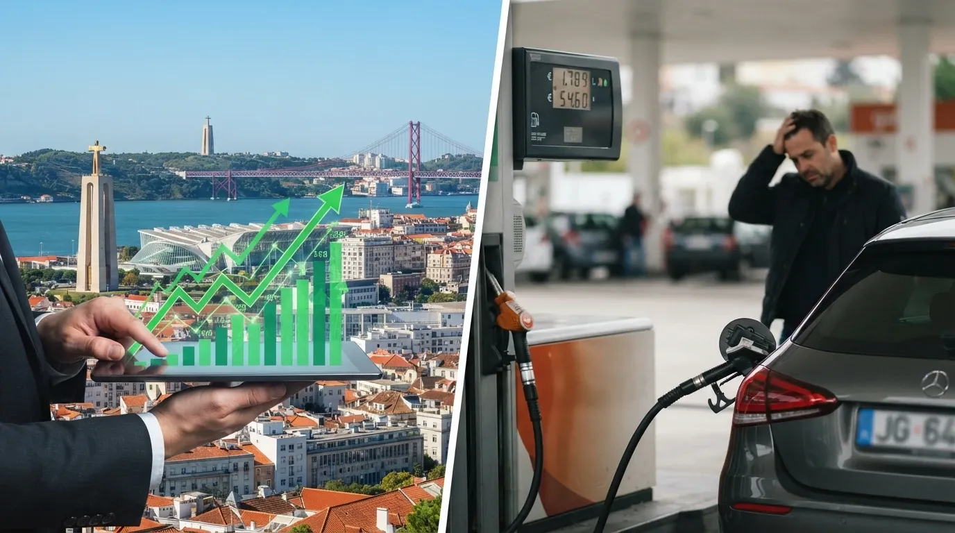 Montenegro Calls Portugal's Economy "Two-Faced": Global Praise vs. Fuel Price Pain for Residents