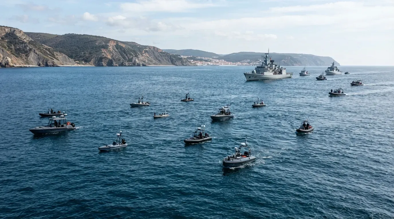 Portugal Pushes for Drone Innovation With Major Military Exercise Off Sesimbra