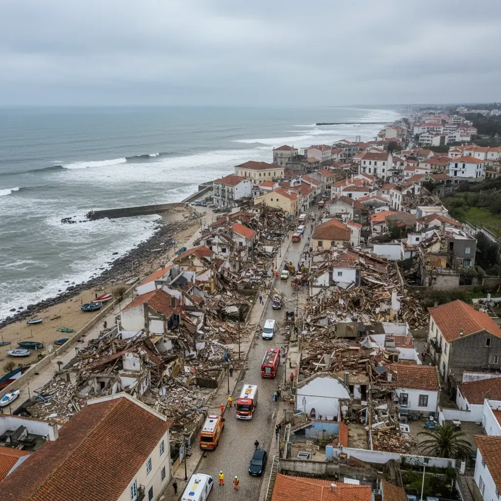 Marinha Grande Storm: €143M Damage & Recovery Support