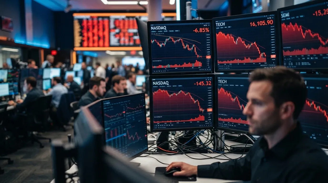 AI Safety Warning Sparks Market Sell-off: Tech Stocks Slide After Researcher's Resignation and Anthropic CEO's Call for Pause
